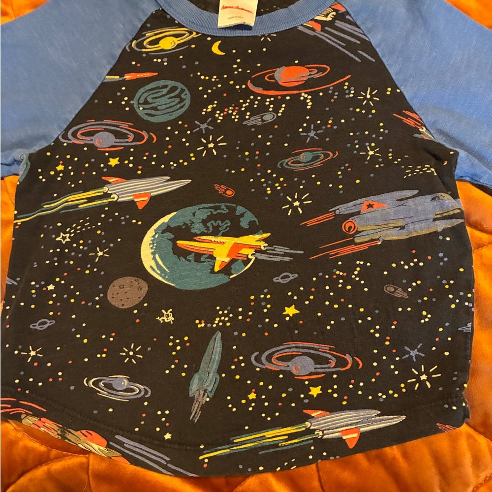 Hanna Andersson Space Adventure Shirt - 3T